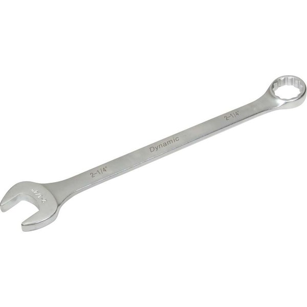 Dynamic Tools 2-1/4" 12 Point Combination Wrench, Contractor Series, Satin D074364